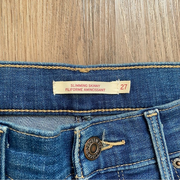 Levi’s skinny jeans, size 27 but fit like a 24 - Picture 2 of 3